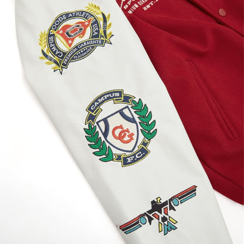 Champs Varsity Jacket (Red)